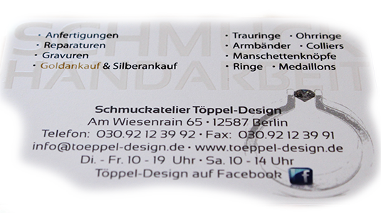 Schmuck-Atelier Töppel-Design